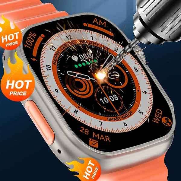 Ultra3 Smart Watch With 8 Straps 2.02inch Special Package Smartwatch [free home delivery]